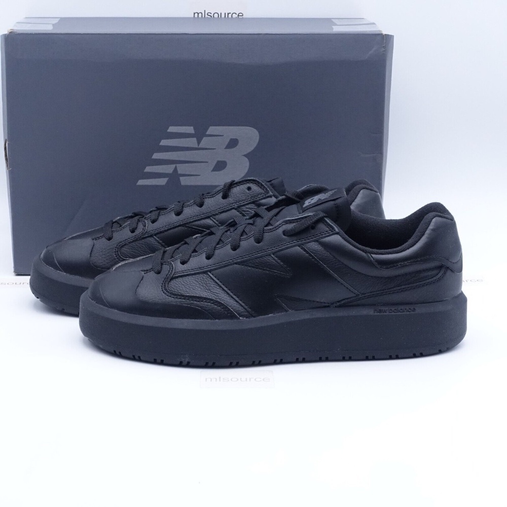 NEW New Balance Men's CT302 Sneakers CT302LB Triple Black Leather